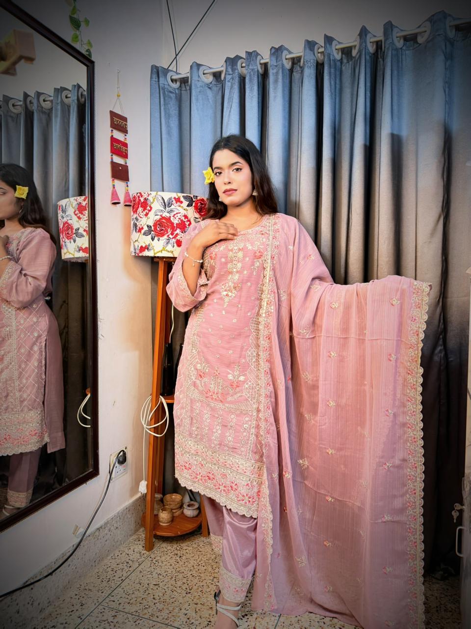 New Arrival: Exclusive Embroidered 3-Piece Collection