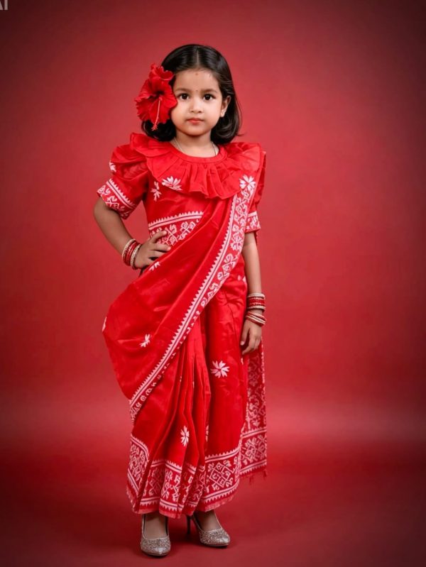 ছোট্ট সোনামণিদের জন্য আকর্ষণীয় রেডিমেড শাড়ি কালেকশন!
