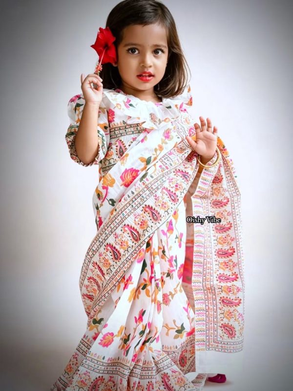 ছোট্ট সোনামণিদের জন্য আকর্ষণীয় রেডিমেড শাড়ি কালেকশন!