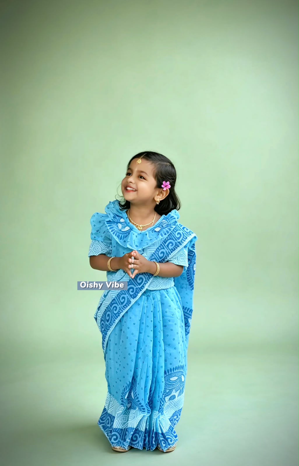 ছোট্ট সোনামণিদের জন্য আকর্ষণীয় রেডিমেড শাড়ি ট্রেডিশনাল কালেকশন! - Image 2
