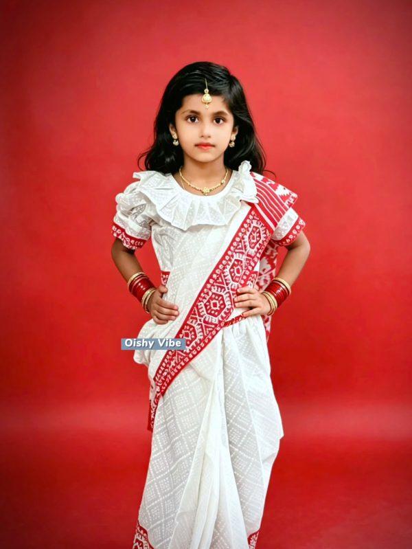 ছোট্ট সোনামণিদের জন্য আকর্ষণীয় রেডিমেড শাড়ি ট্রেডিশনাল কালেকশন!
